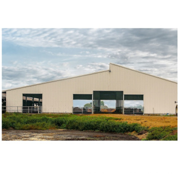 Poultry Farm Industrial Metal Frame Steel Prefabricated Cattle Barn Agricultural Shed